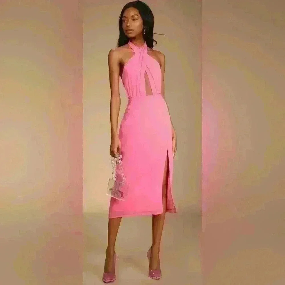 Lulus pink dress - Picture 2 of 4